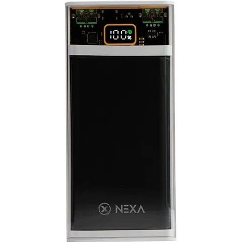 پاوربانک نکسا مدل P51 ظرفیت ۲۰۰۰۰ میلیآمپر با شارژ سریع QC3.0