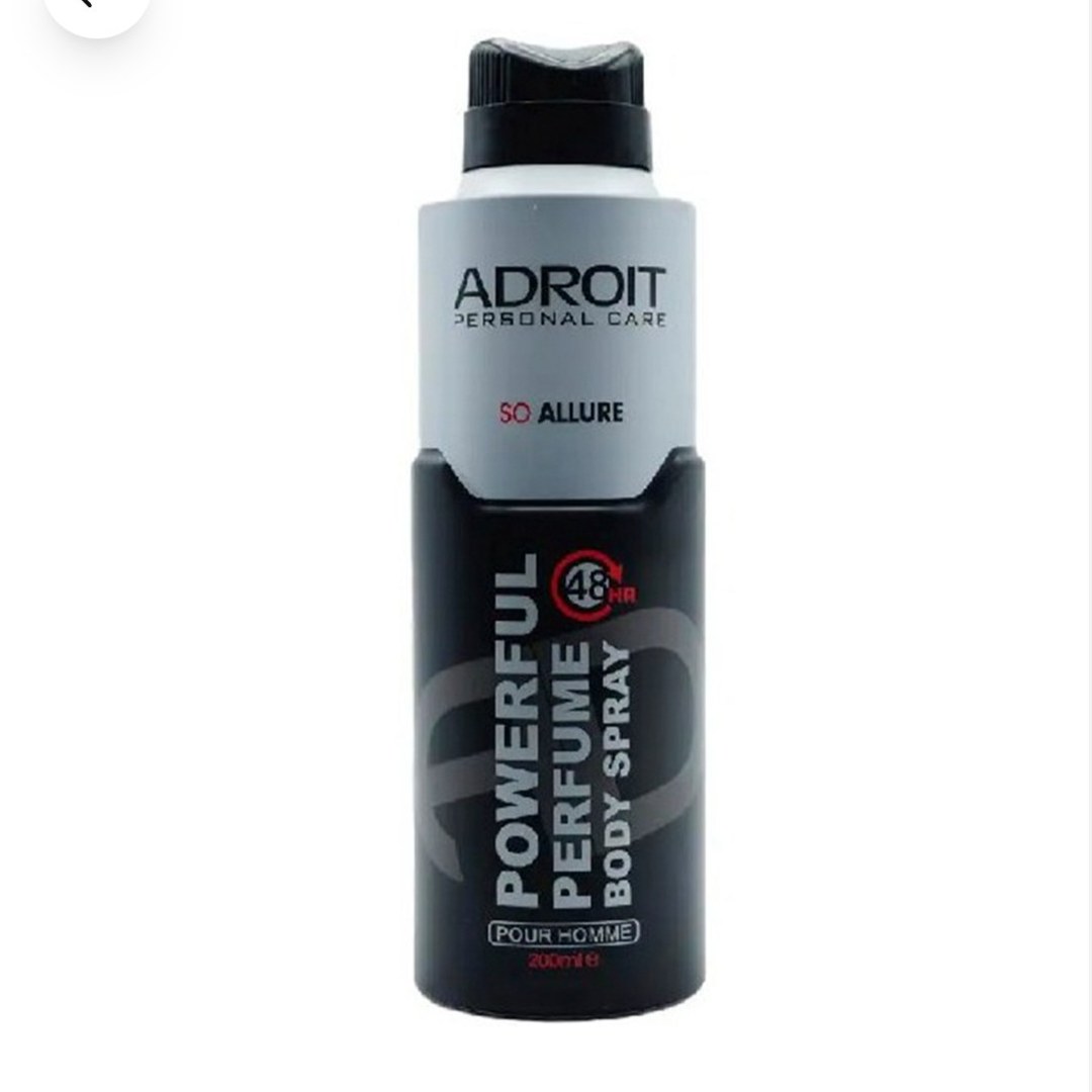 اسپری دئودورانت بدن آقایان ادرویت مدل So Allure حجم 200 میلی لیتر