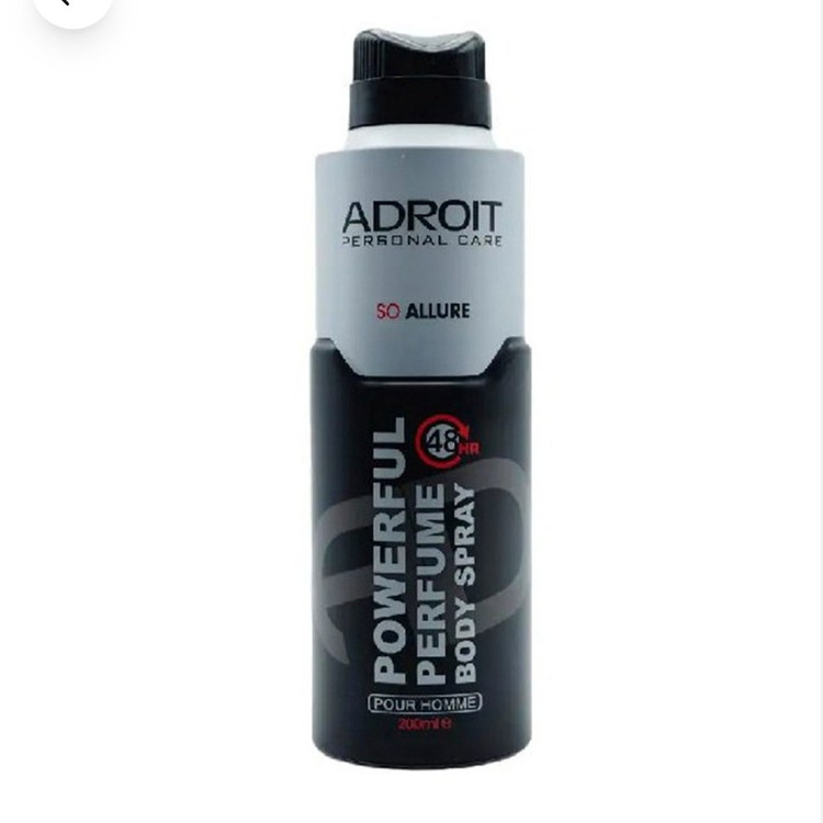 اسپری دئودورانت بدن آقایان ادرویت مدل So Allure حجم 200 میلی لیتر