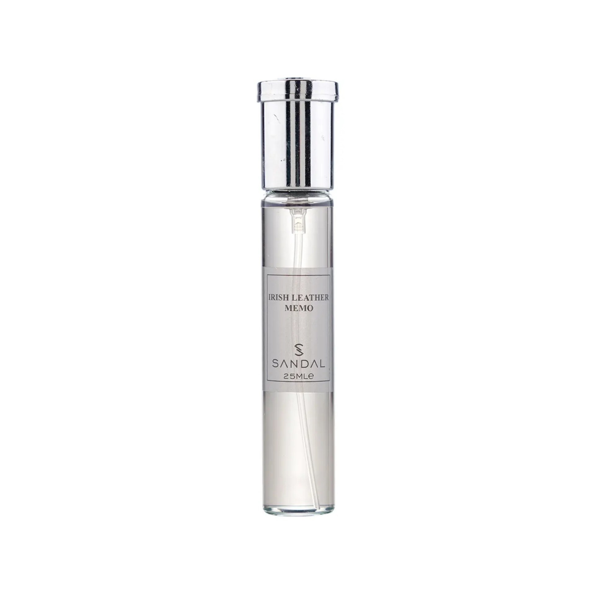 عطر جیبی مردانه صندل مدل Irish Leather Memo حجم 25 میلی لیتر