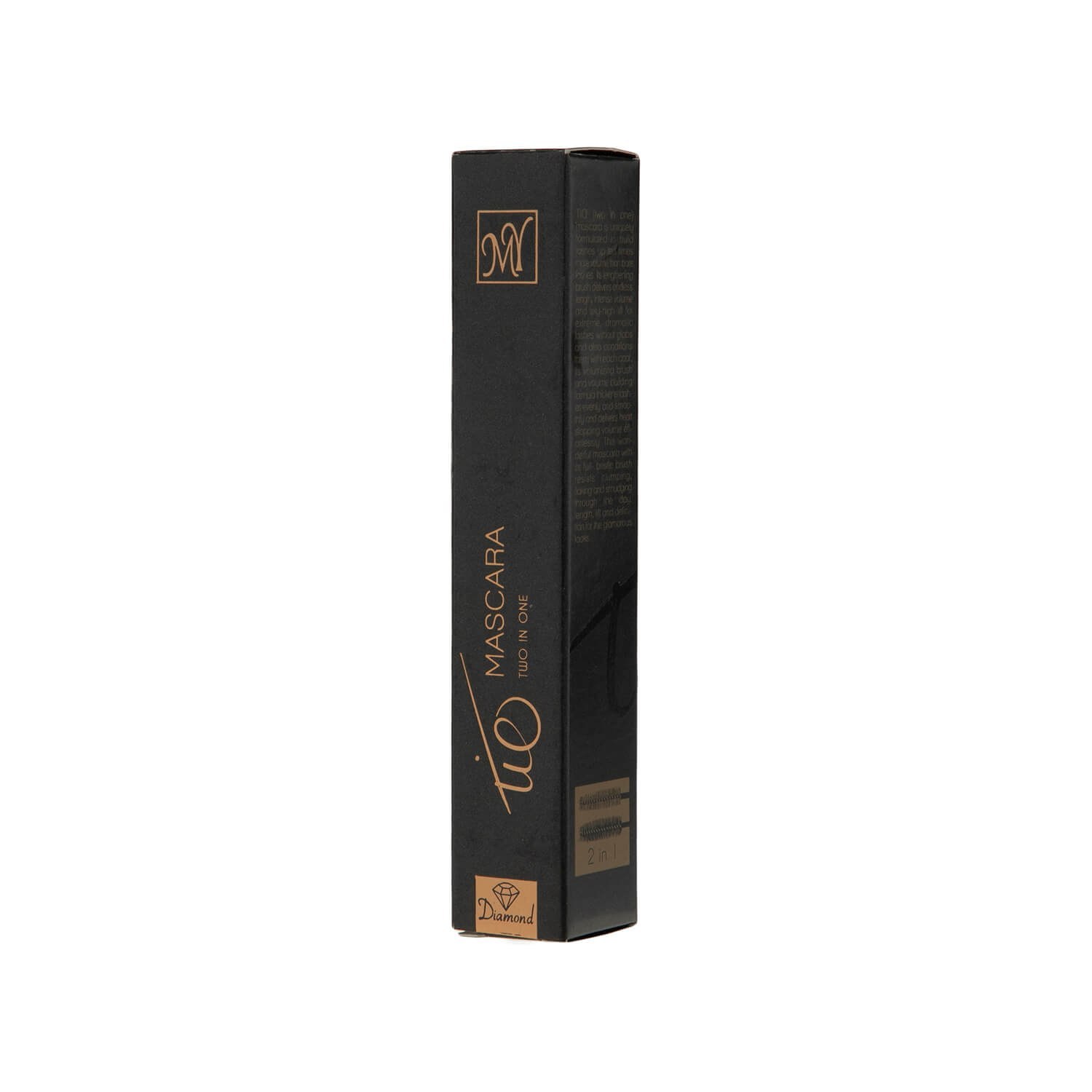 ریمل حجم دهنده و بلند کننده مای سری Black Diamond مدل 2IN1