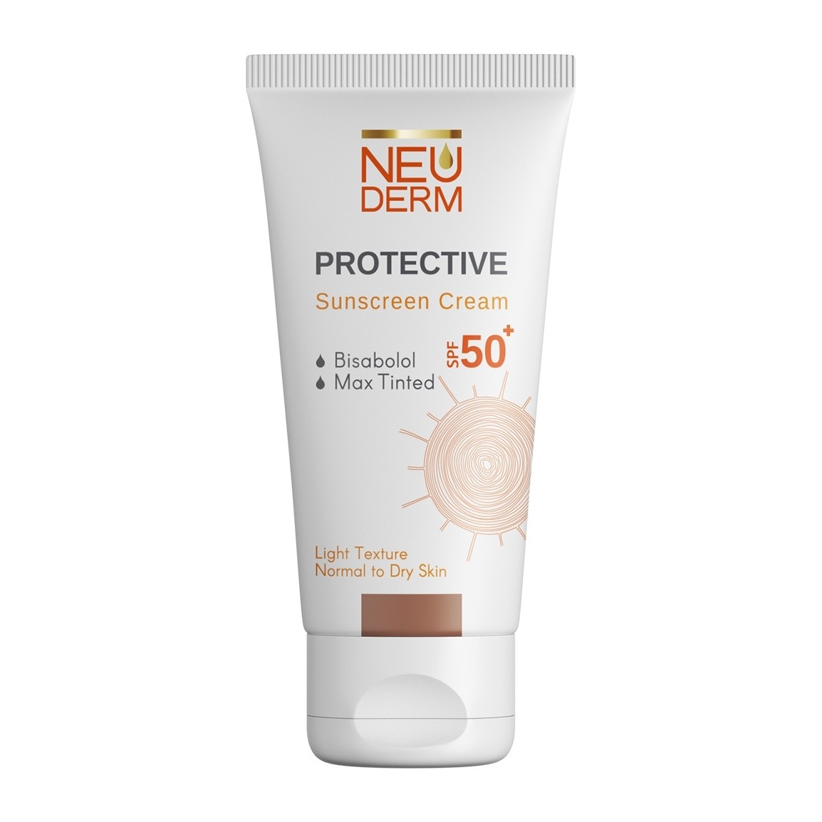 کرم ضد آفتاب نئودرم مدل Highly Protective Light Tinted SPF50 مناسب پوست خشک و معمولی حجم 50 میلی لیتر - بژ روشن