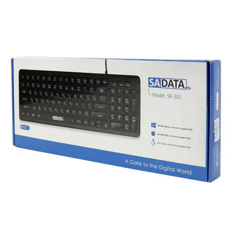 کیبورد SADATA SK-302 سیمی