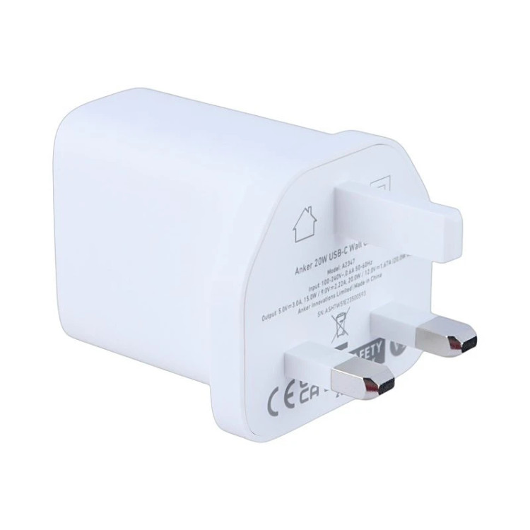 شارژر دیواری 20 وات انکر Select Charger A2347K21 PD 3A