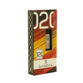 عطر جیبی مردانه مدل Molecules 020 حجم 25میل صندل